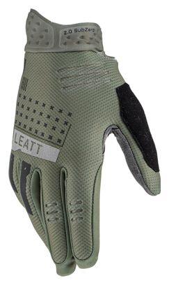 Gants Longs Leatt MTB 2.0 SubZero Rouge