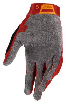 Gants Longs Femme Leatt MTB 1.0 GripR Rouge 5/7