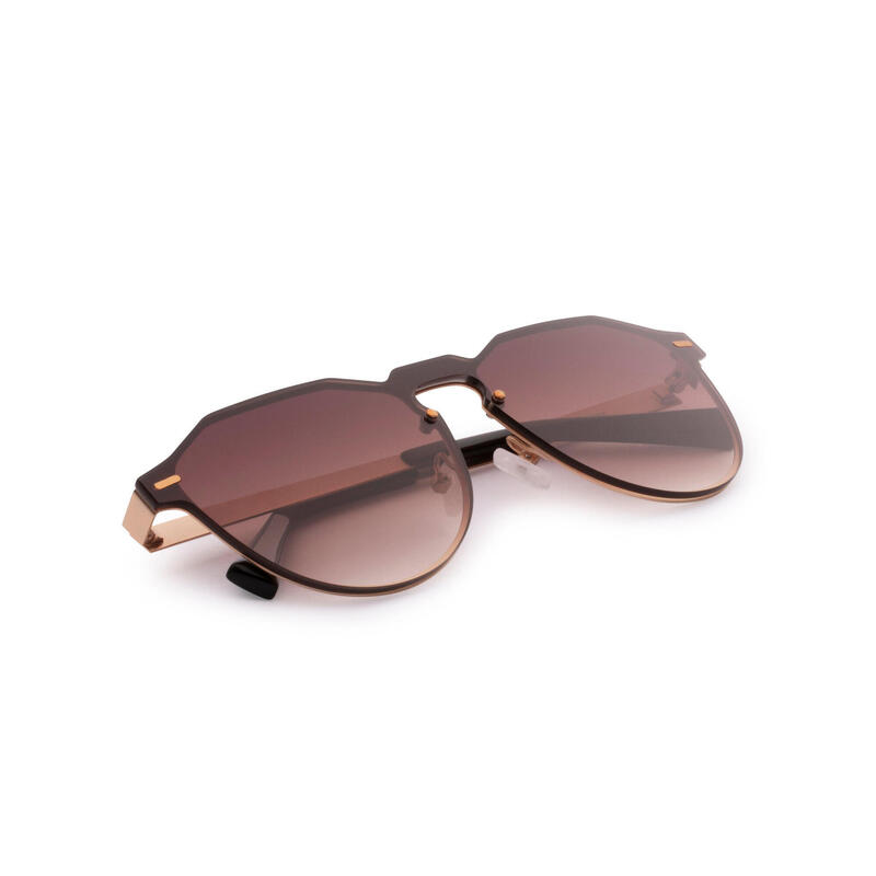 HAWKERS - Lunettes de soleil pour homme et femme WARWICK VENM METAL - GOLD BROWN