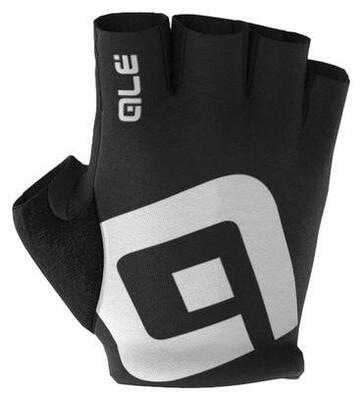 Guanti corti Alé Air Unisex Nero/Bianco