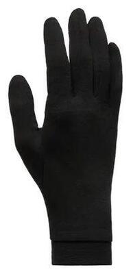 Cairn silk women's long gloves black