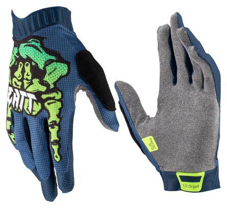 Guanti Ciclismo Uomo MTB 1.0 GRIPR Blu 4/7