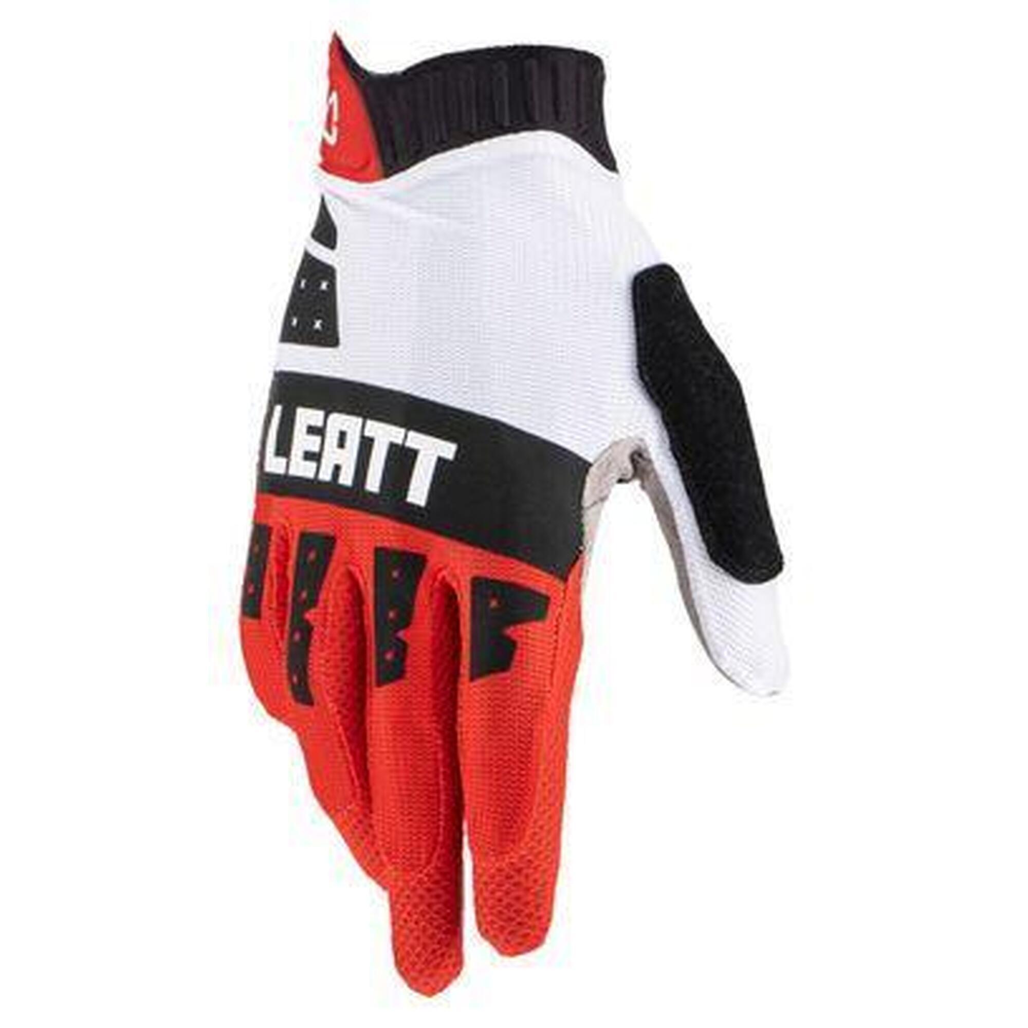 Leatt - Gants Longs Leatt Mtb 2.0 X-flow Rouge/blanc - Gants - Blanc|rouge - 38 S - Decathlon