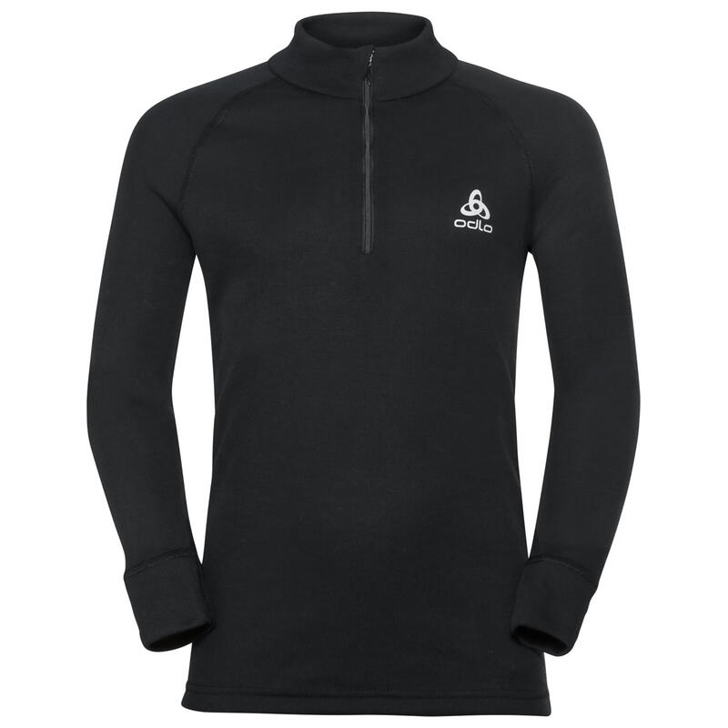 ODLO Shirt Turtle neck Lange Mouwen Halve Rits ACTIVE W Thermoshirt ZWART 104