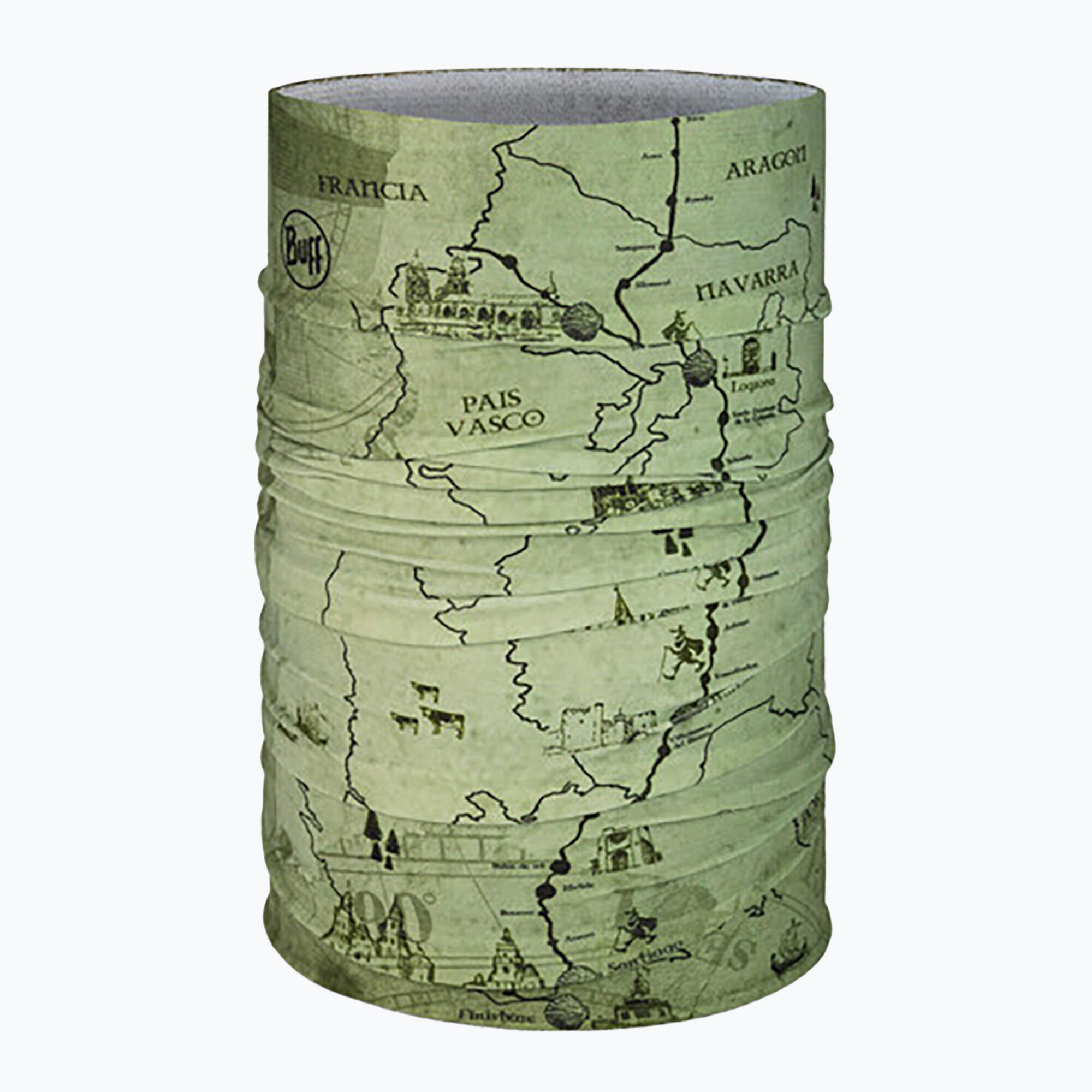 Braga de cuello CoolNet UV® Unisex Buff Verde 3/6