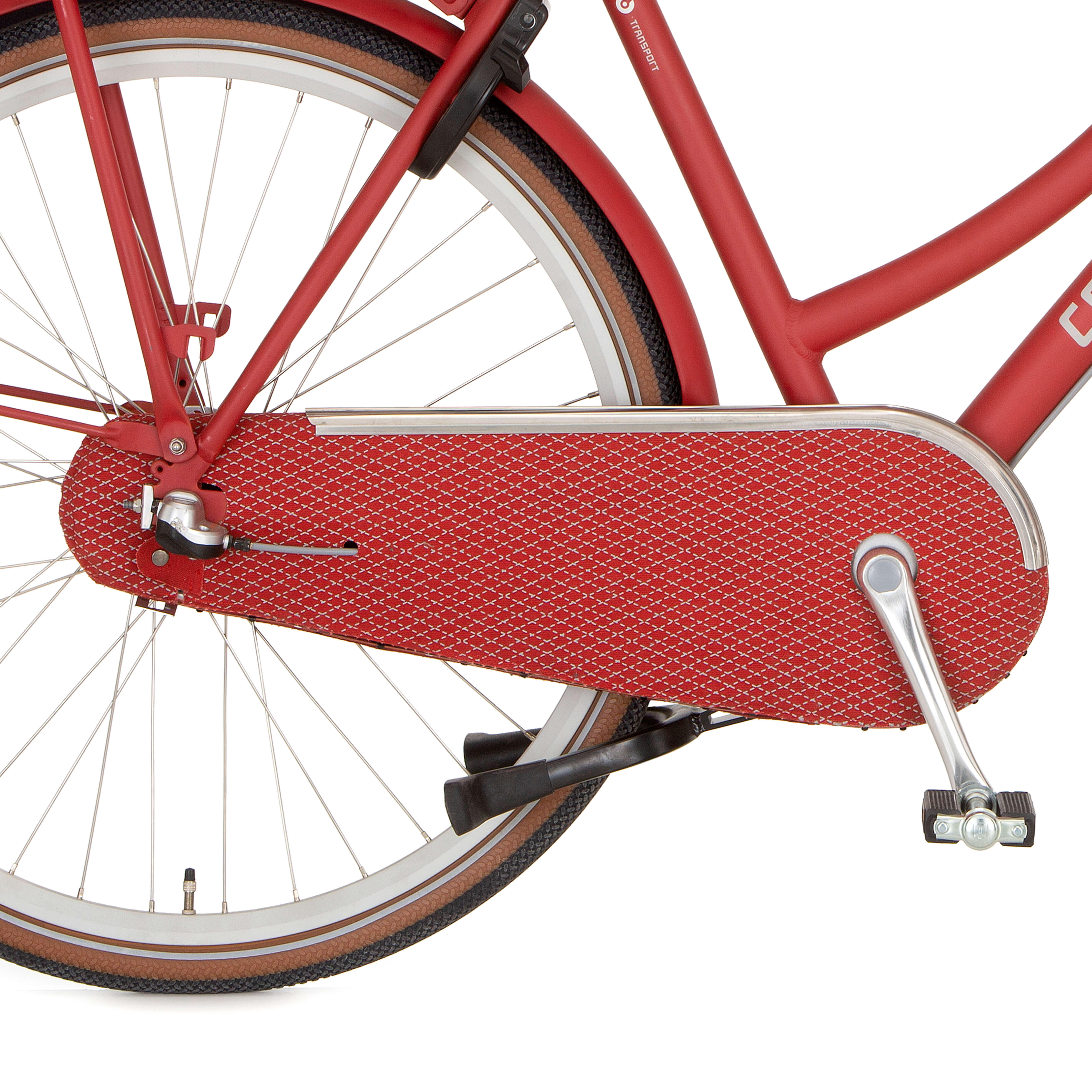 Cortina - Garde-chaîne Cortina U4 True Red Matt - Protection Élégante - Chaîne - Bleu - Decathlon