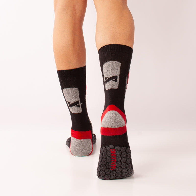 Xtreme Chaussettes de marche 2 paires Multicolore Noir