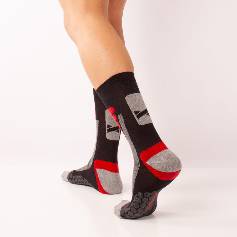 Meias de Caminhada Técnica Xtreme Preto 2-PACK