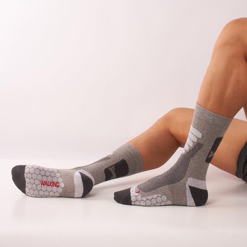 Xtreme Chaussettes de marche 2 paires Multi Grey