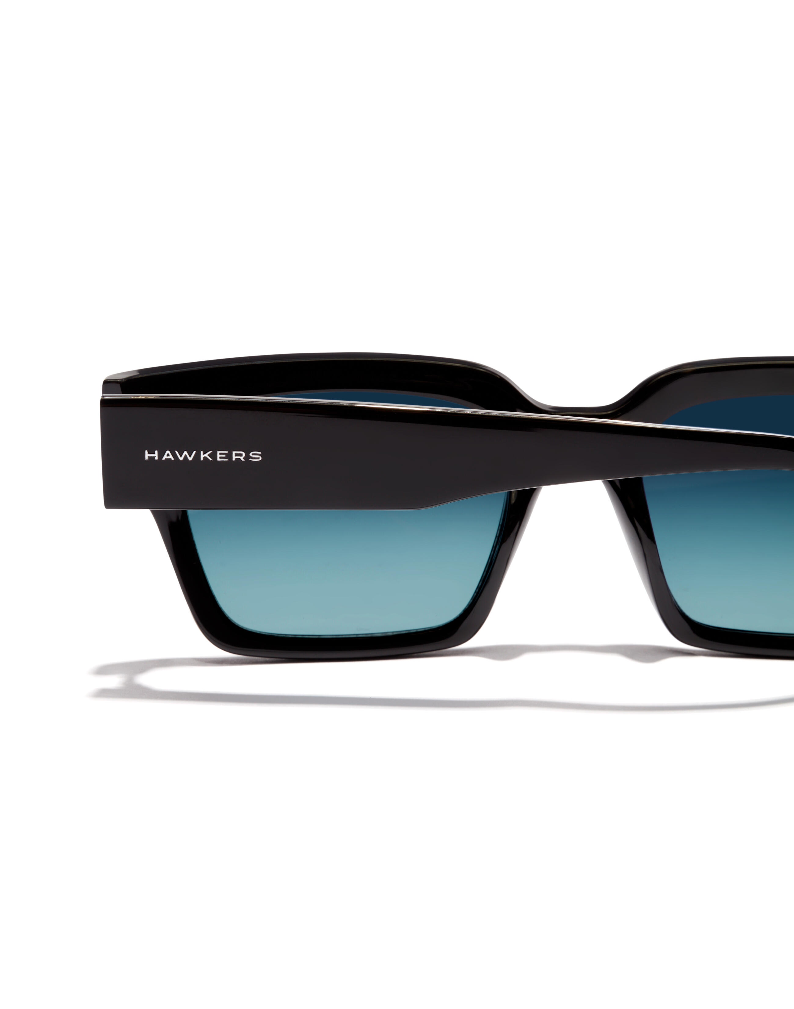 HAWKERS - Óculos de sol para Homem e Mulher MATE - BLACK BLUE DENIM ECO 3/6