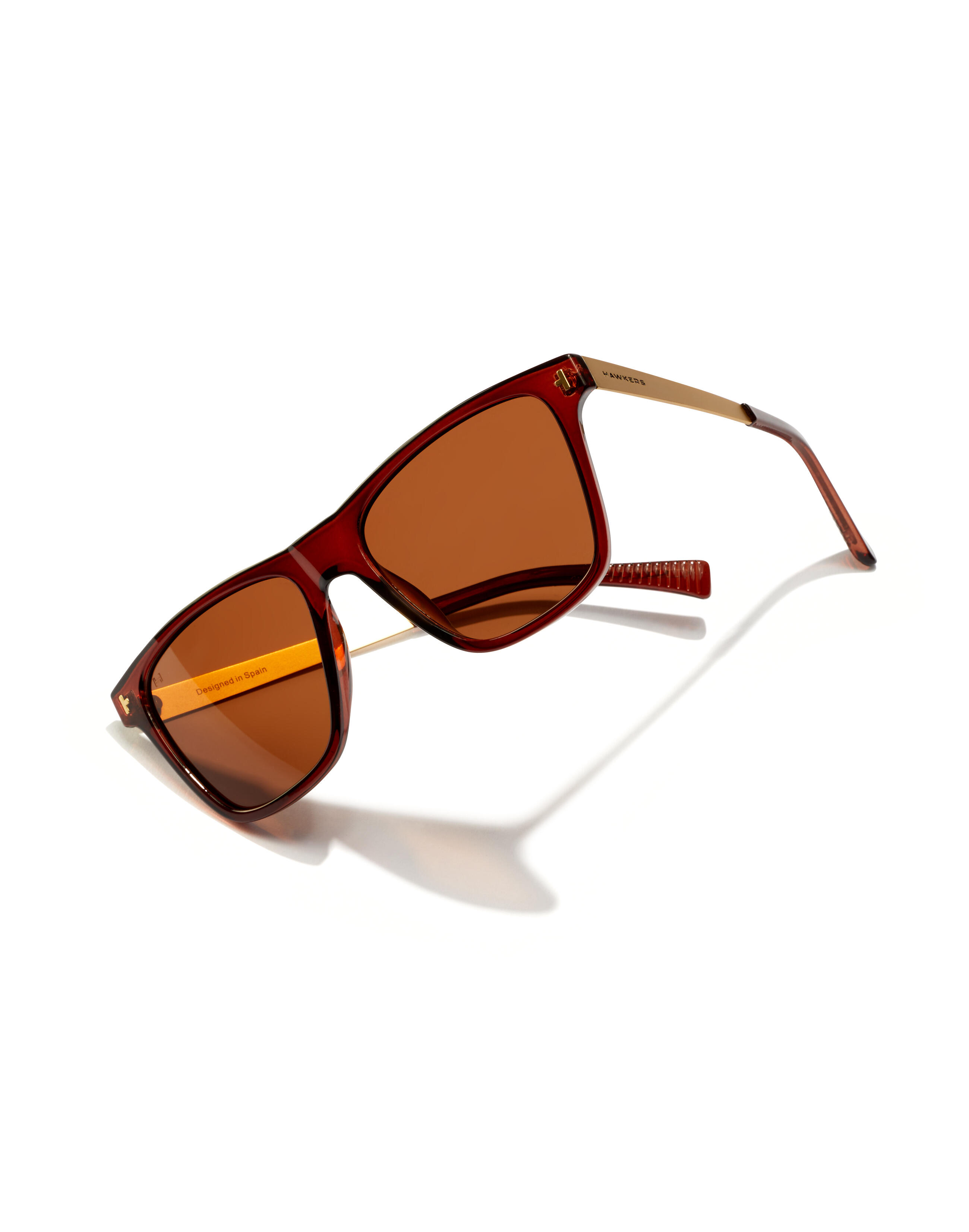 HAWKERS - Lunettes de soleil pour homme et femme ONE LS METAL - POLARIZED BROWN 3/6