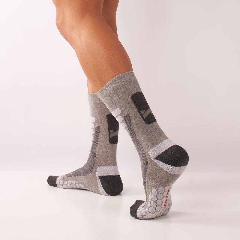 Xtreme Chaussettes de marche 2 paires Multi Grey