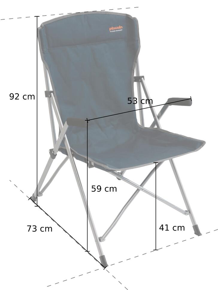 Krzesło turystyczne Pinguin Guide Chair składane