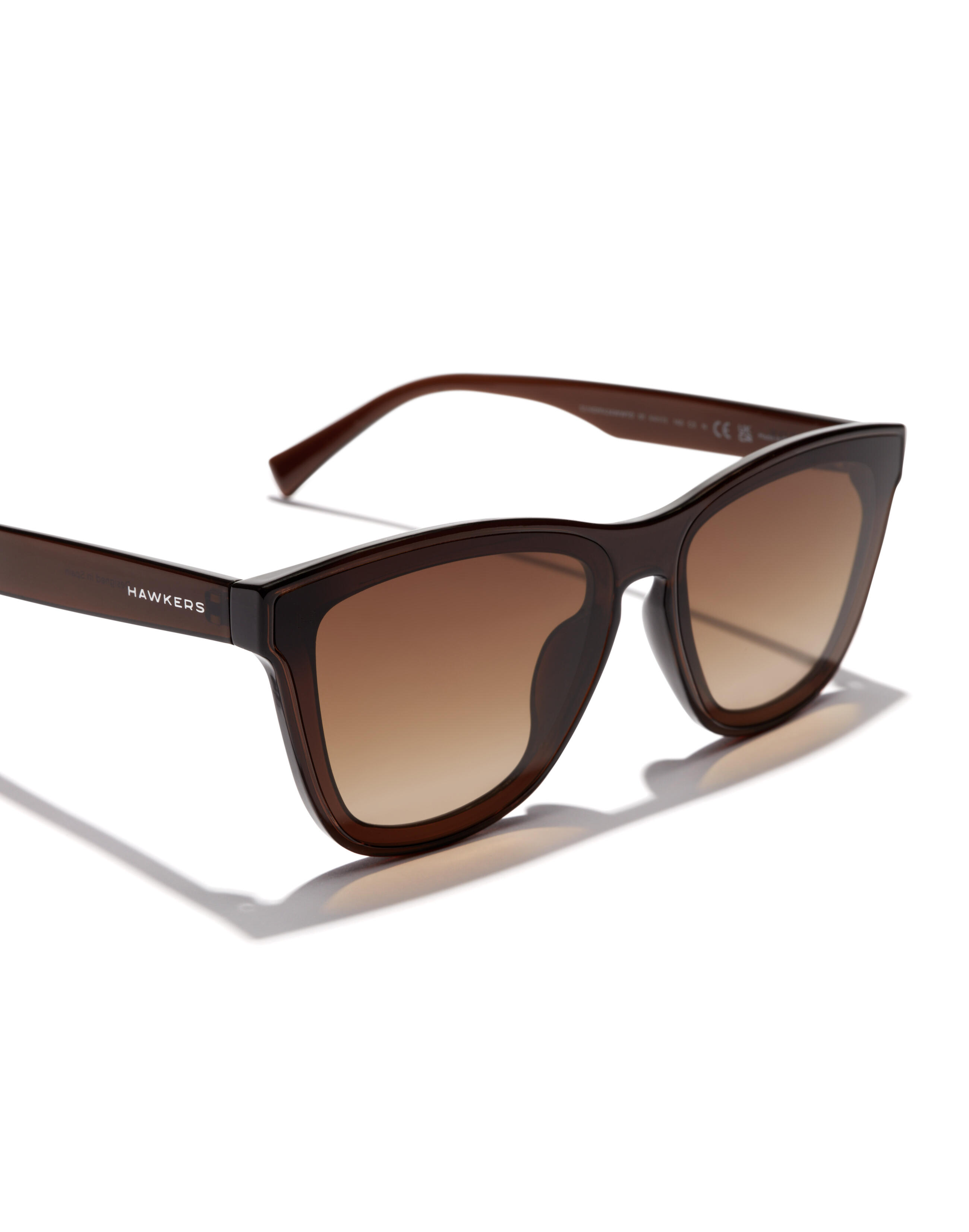 HAWKERS - Gafas de Sol para Hombre y Mujer DOWNTOWN MAX - BROWN PEANUT BUTTER 4/6