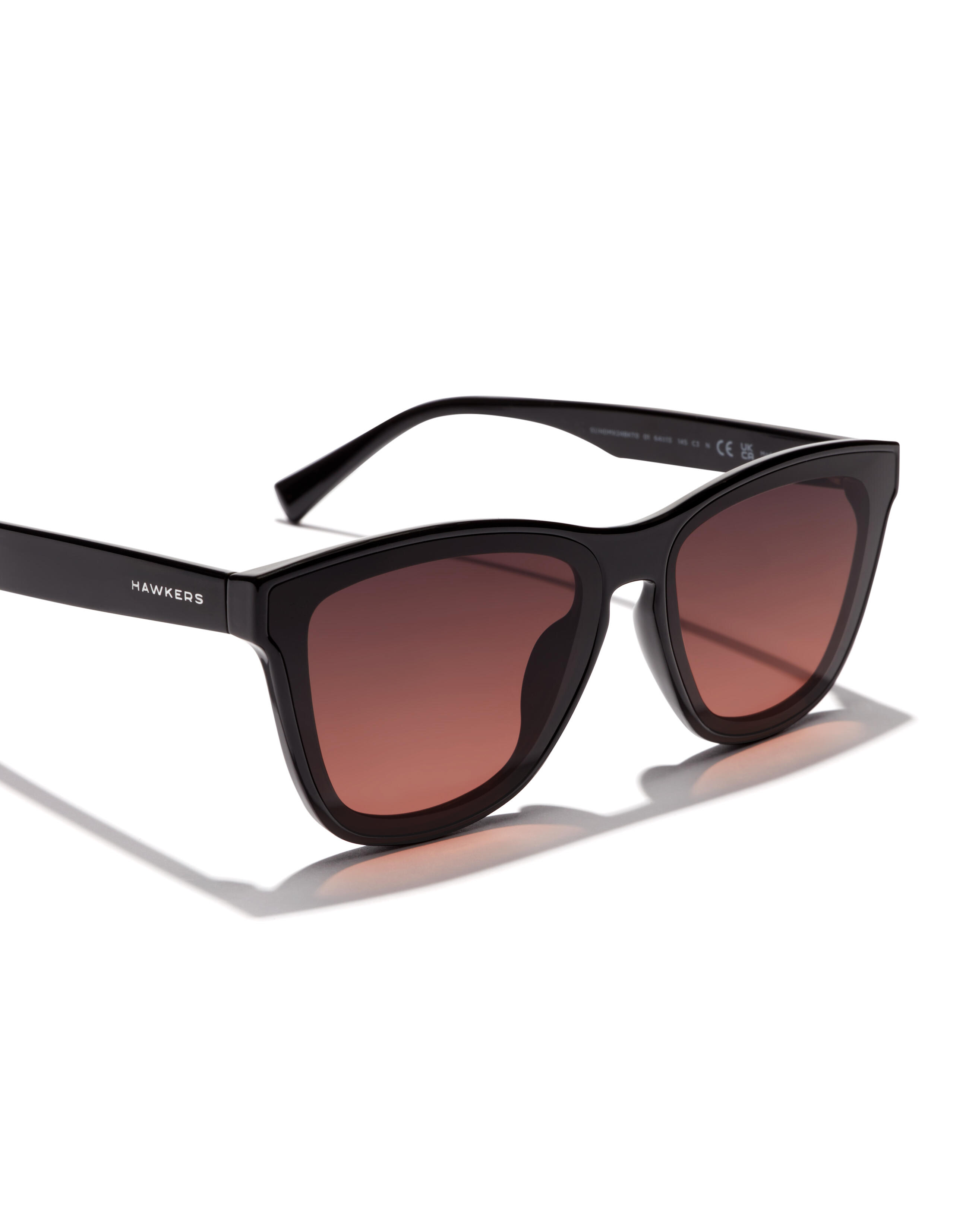 HAWKERS - Occhiali da sole per Uomo e Donna DOWNTOWN MAX - BLACK GREY TO PINK 3/6