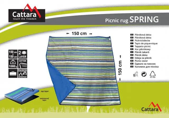 Koc piknikowy Cattara Spring 150x150 cm 5/6