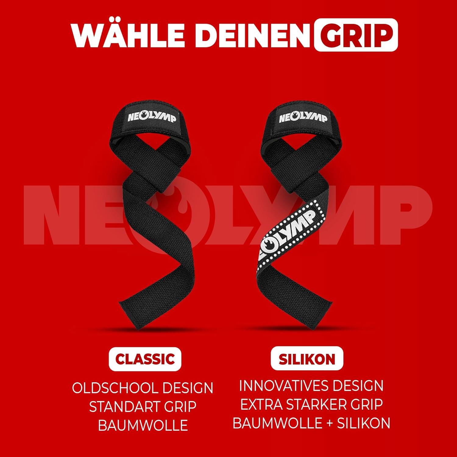 2er Set Zughilfen Krafttraining mit Polster -Fitness Accessories für Calisthenic 5/7