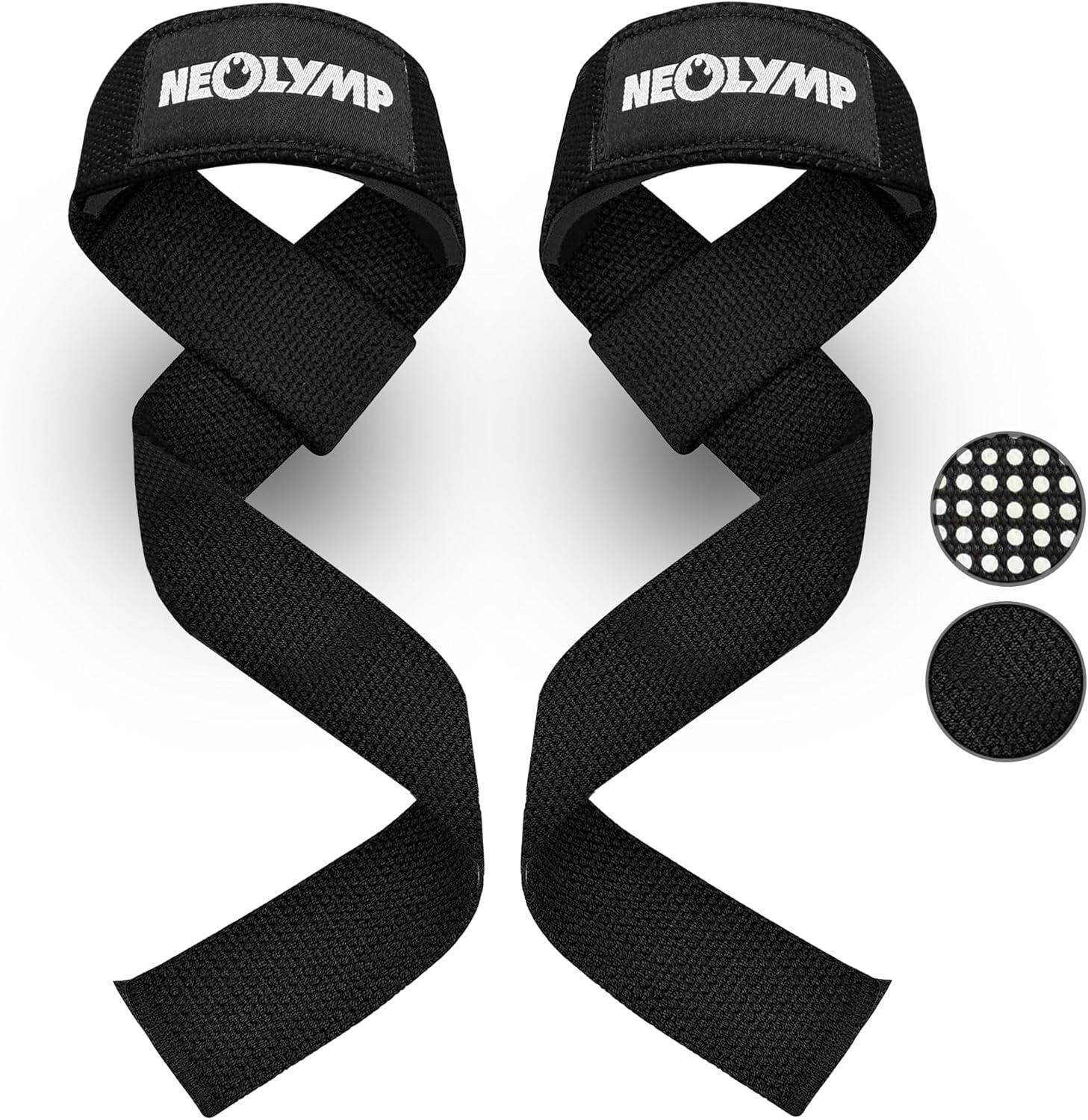 NEOLYMP 2er Set Zughilfen Krafttraining mit Polster -Fitness Accessories für Calisthenic