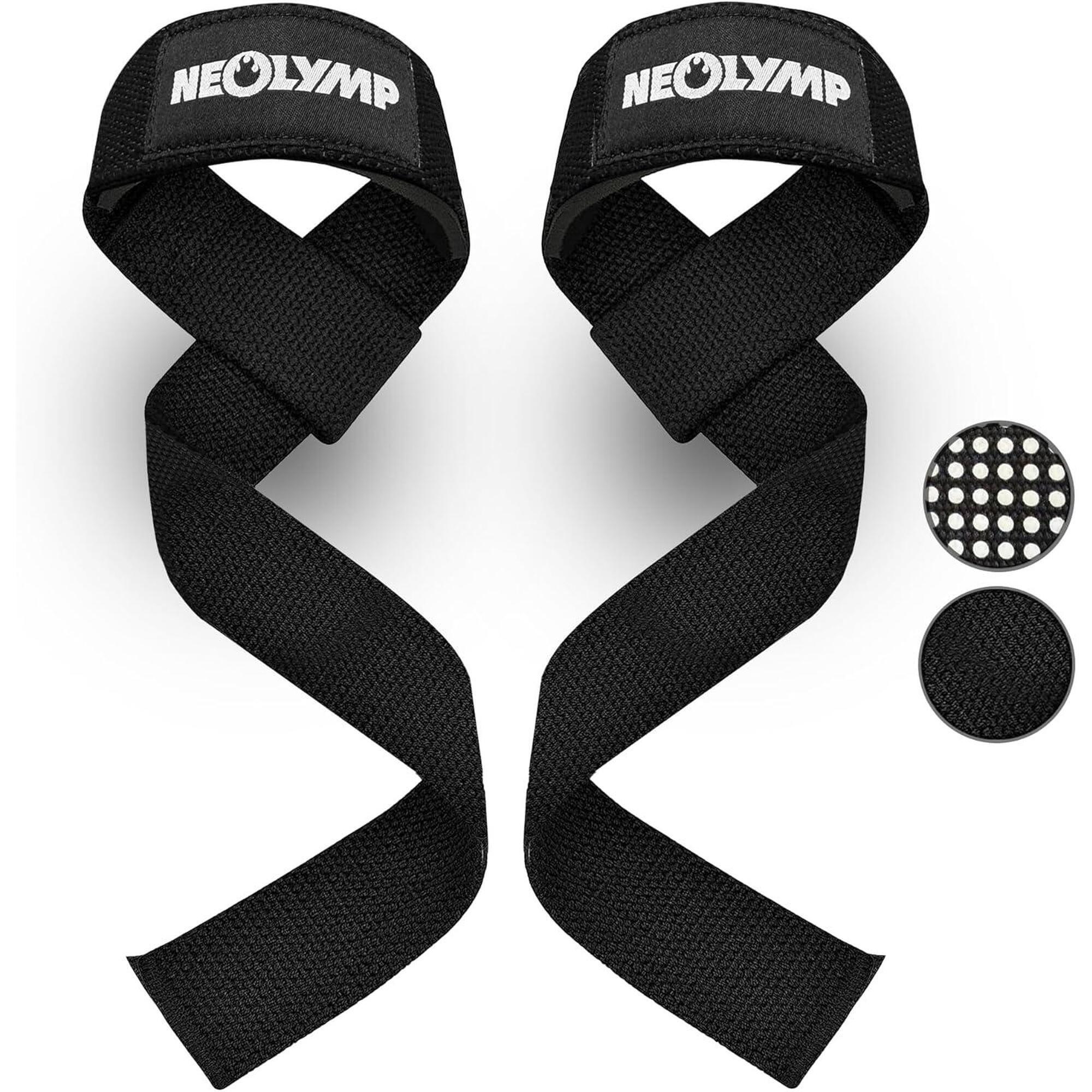 Neolymp - Lot De 2 Sangles De Traction Rembourrées – Accessoires Fitness Calisthénie - Module Motricité - Noir - No Size - Decathlon