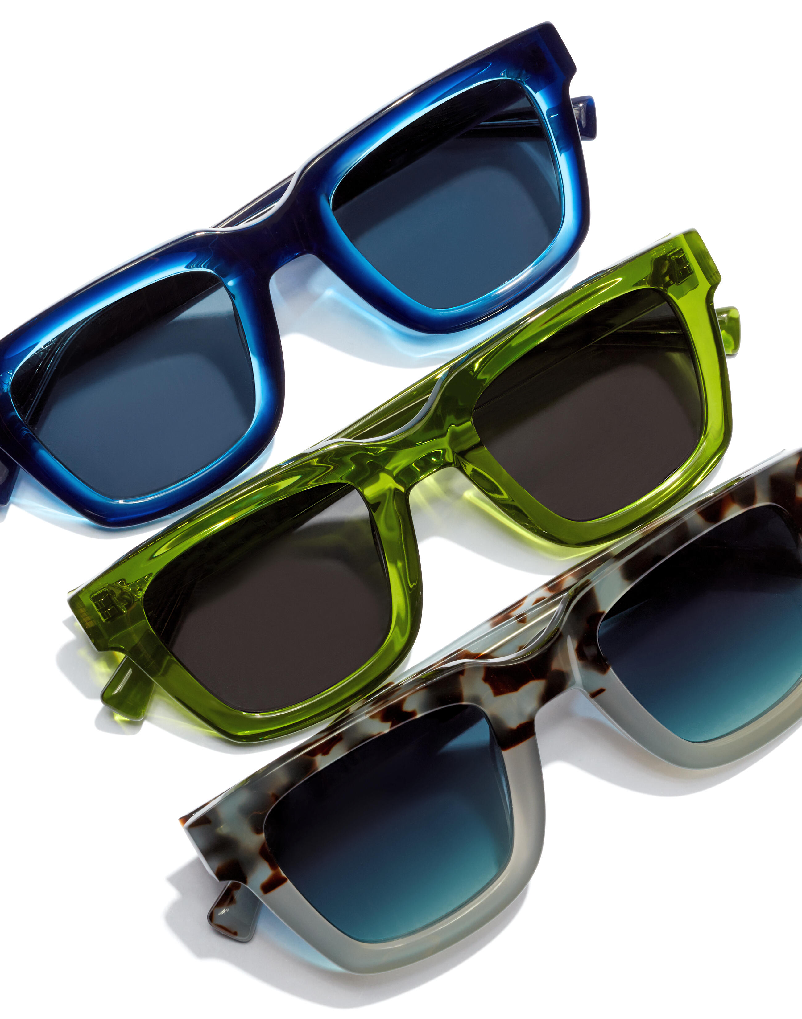 HAWKERS - Lunettes de soleil pour homme et femme ONE UPTOWN - GREEN DARK 6/7