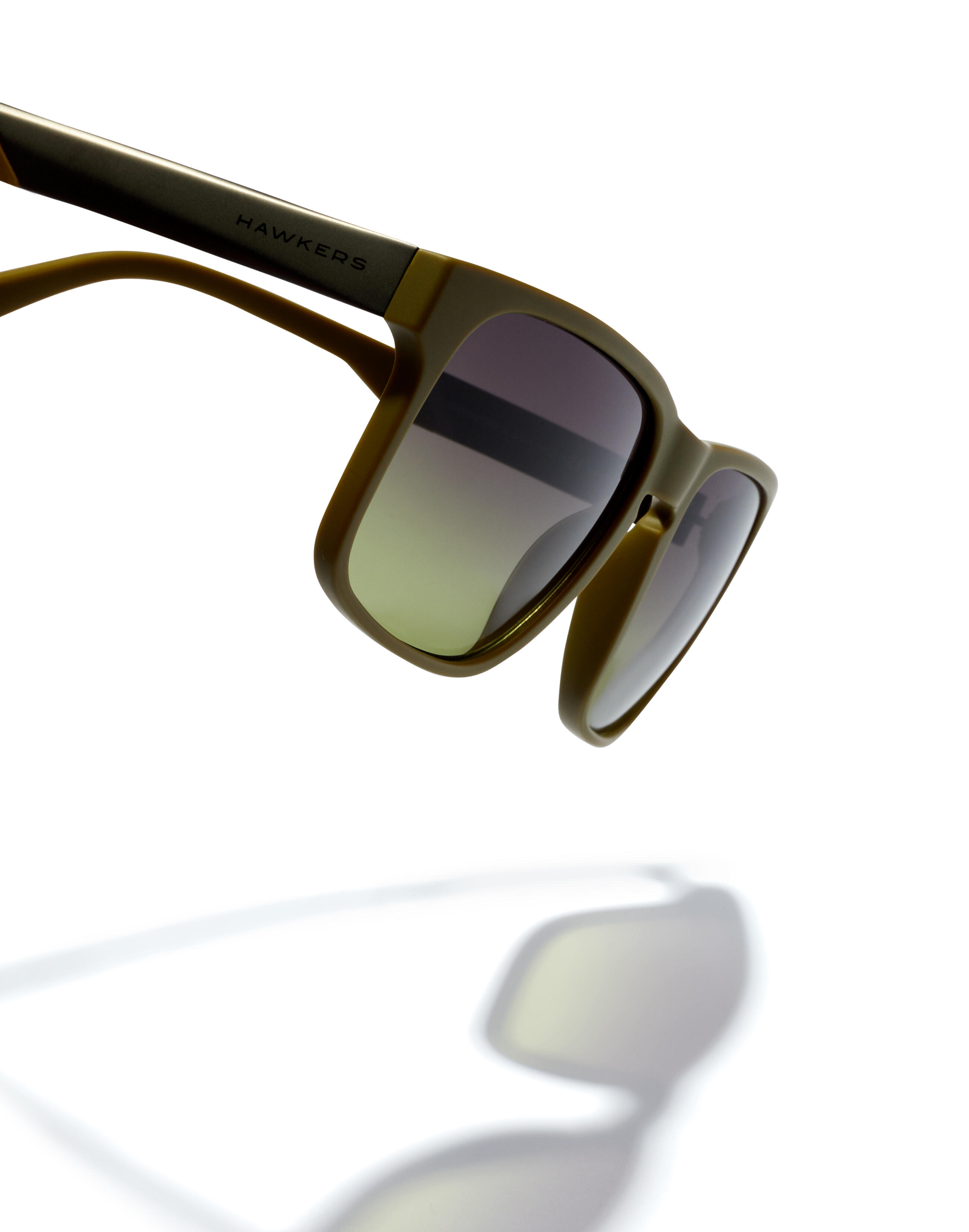 HAWKERS - Lunettes de soleil pour homme et femme PEAK METAL - OLIVE MOSS 5/6