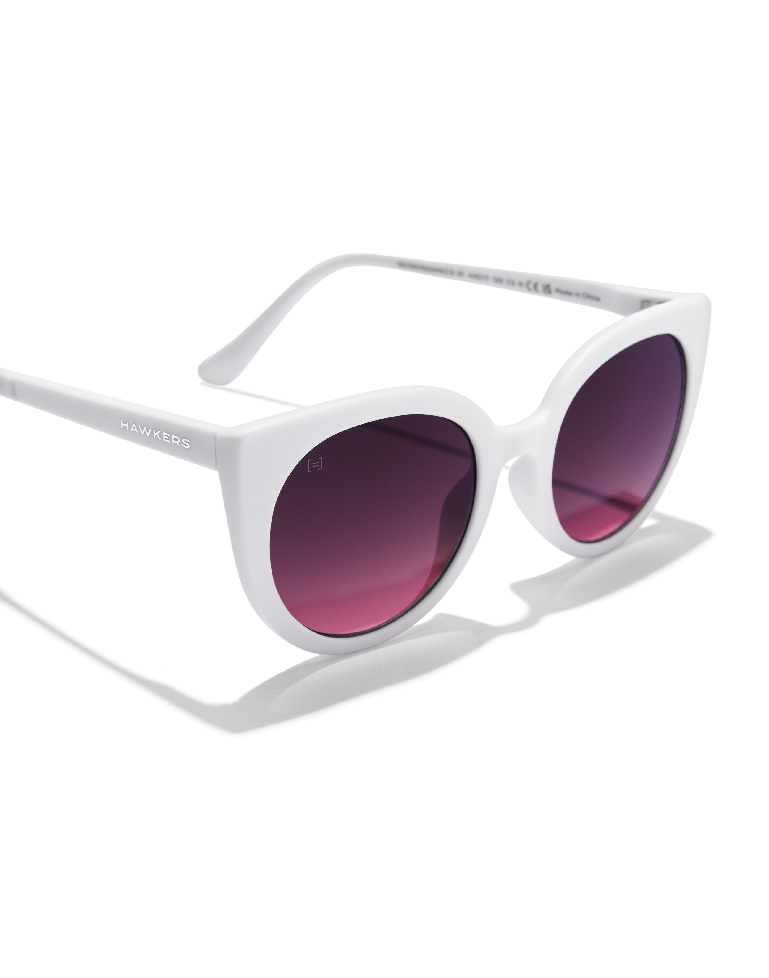 HAWKERS - Lunettes de soleil pour homme et femme DIVINE KIDS - WHITE BLACK PINK 4/6