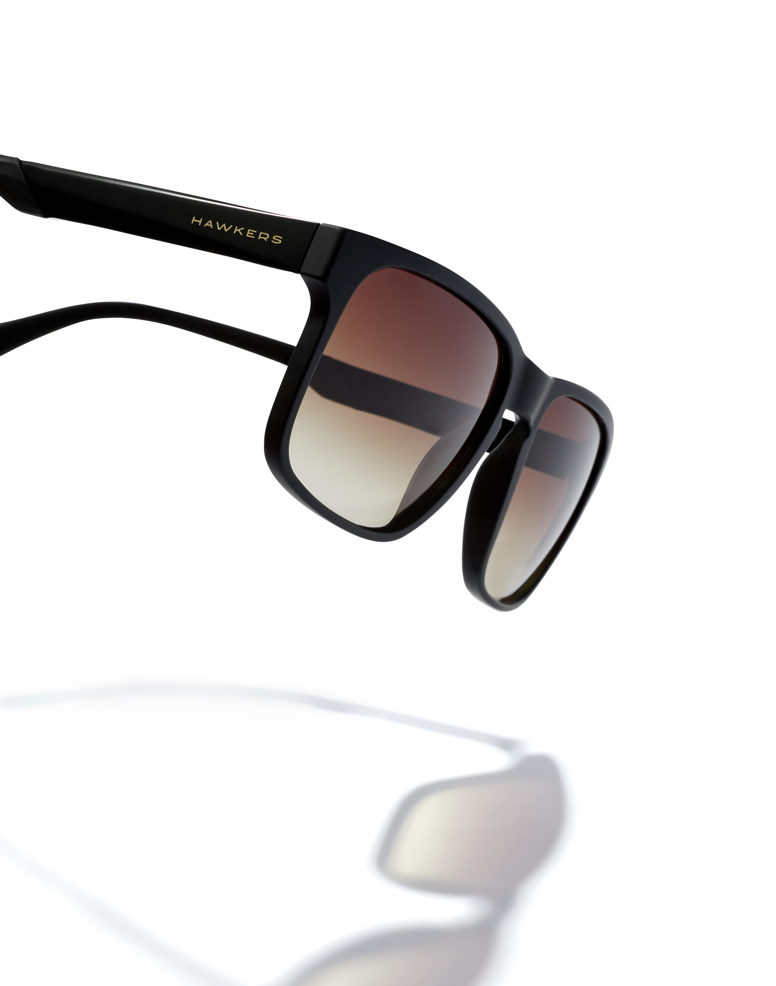 HAWKERS - Óculos de sol para Homem e Mulher PEAK METAL - BLACK SMOKY BROWN 5/5