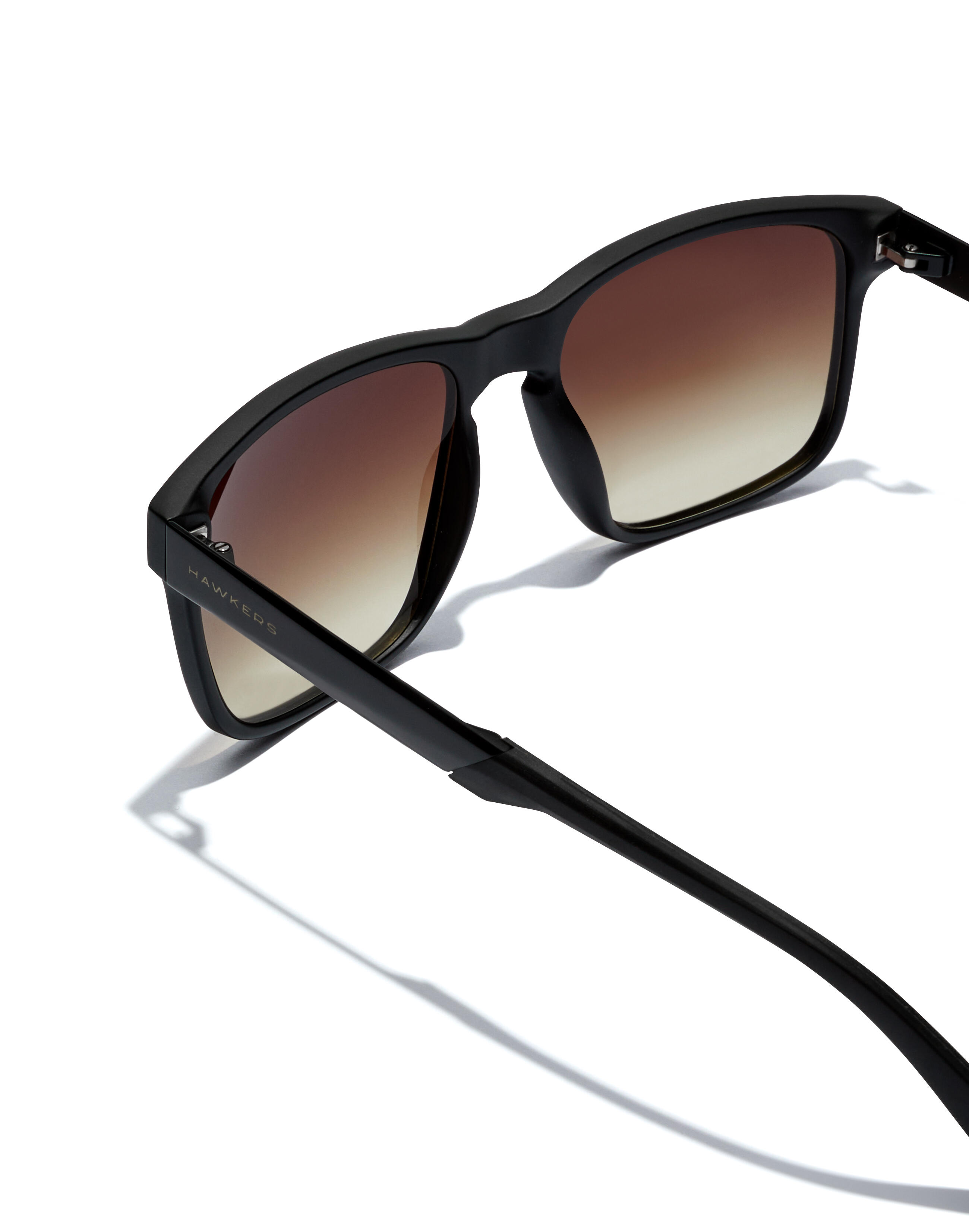 HAWKERS - Óculos de sol para Homem e Mulher PEAK METAL - BLACK SMOKY BROWN 3/5