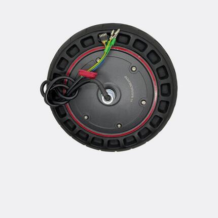 ROUE PLEINE MOTRICE COMPLÈTE V1 ROUGE 100MAX- Piece trottinette élèctrique Urban
