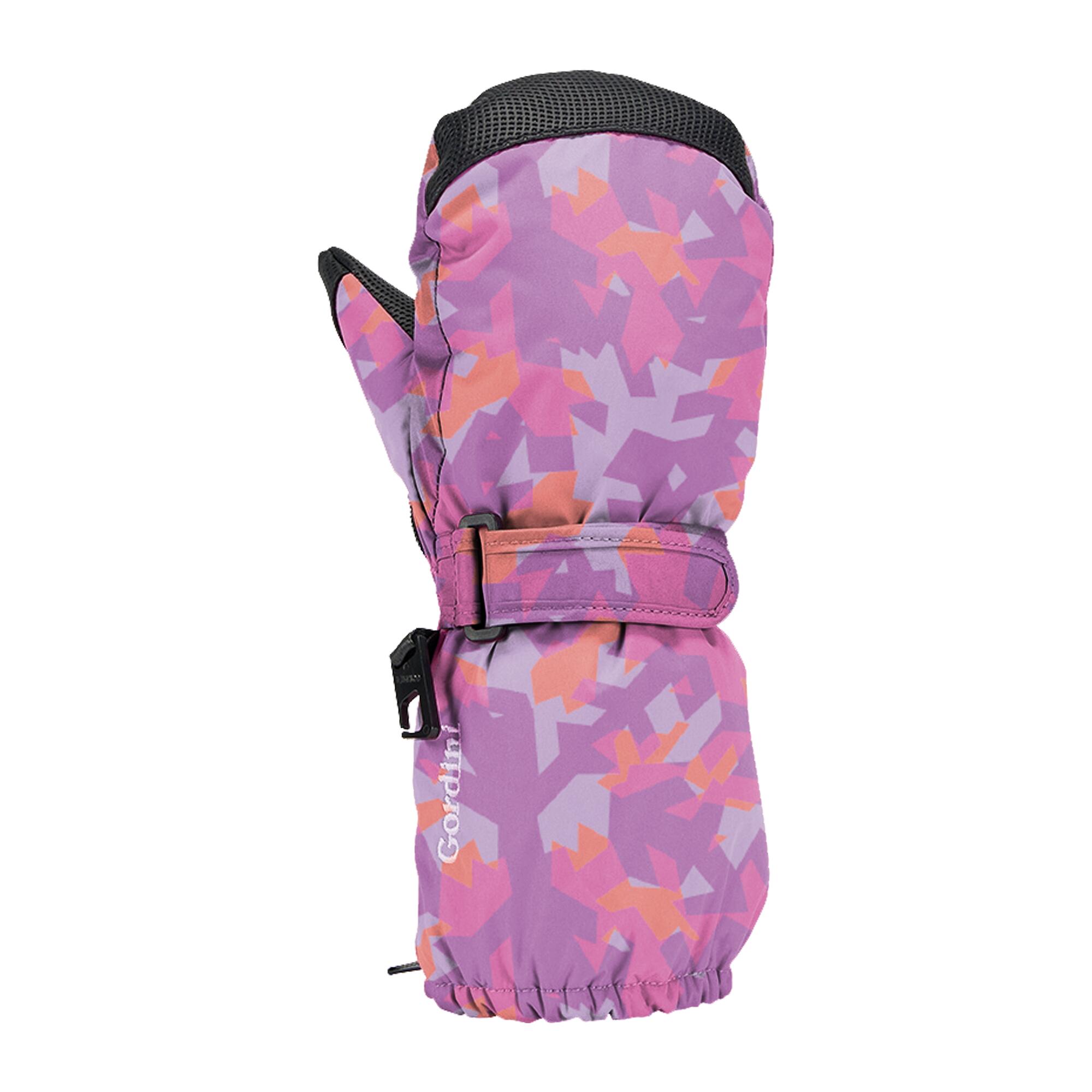 GORDINI EASY ON PRINT Baby-Fäustlinge PINK FLAKES