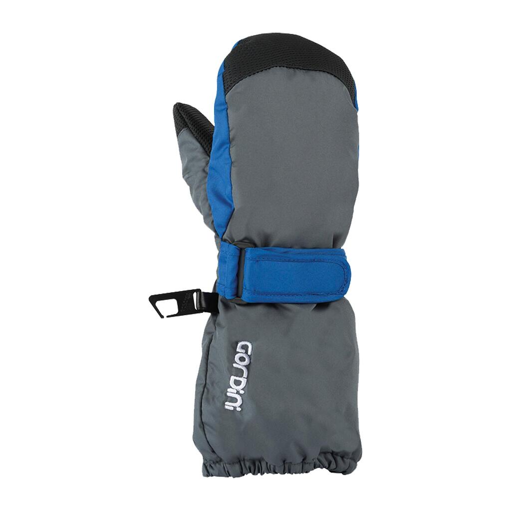 EASY ON baby mittens GUNMETAL/OLYMPIC BLUE