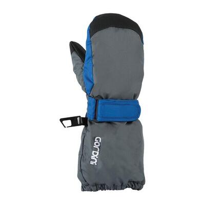 Easy on kinderski wanten gunmetal/olympic blue