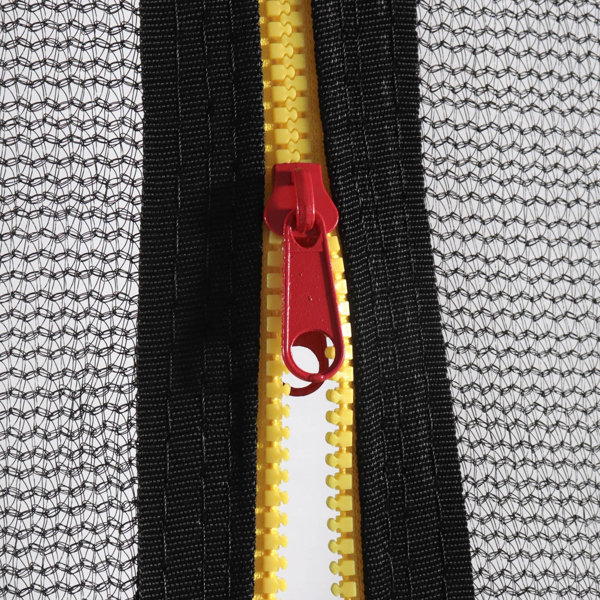 Trampolim redondo Ø 430cm cinza com rede de segurança interna - Venus Inner 2/5