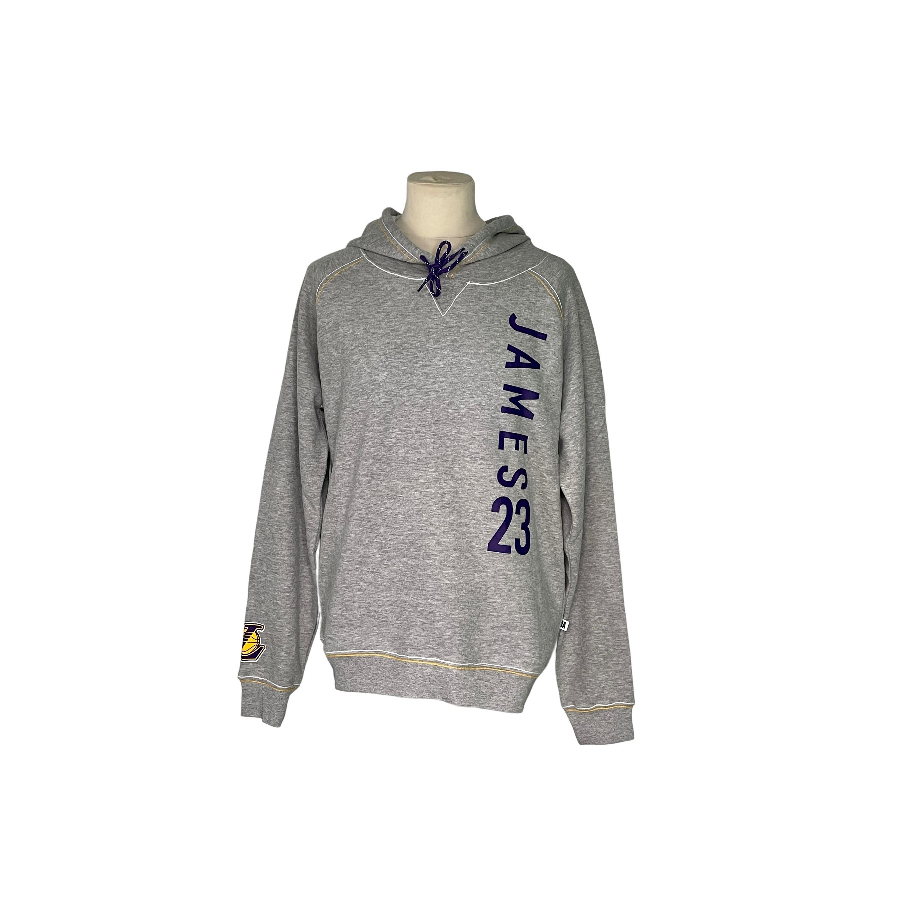 OUTERSTUFF Mikina s kapucí Los Angeles Lakers Lebron James Master Piece