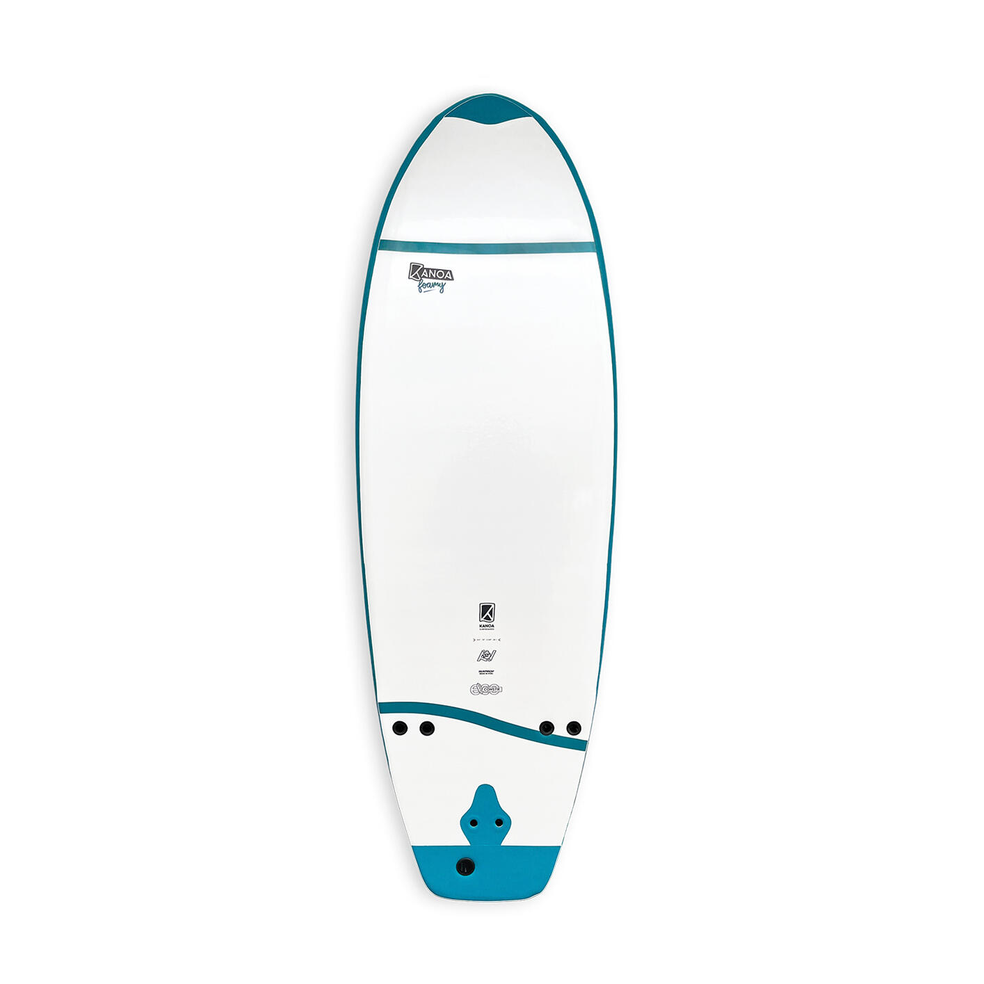 Foamy FLAT 5’6 EVA - het ideale board voor alle beginners in het riviersurfen 3/7