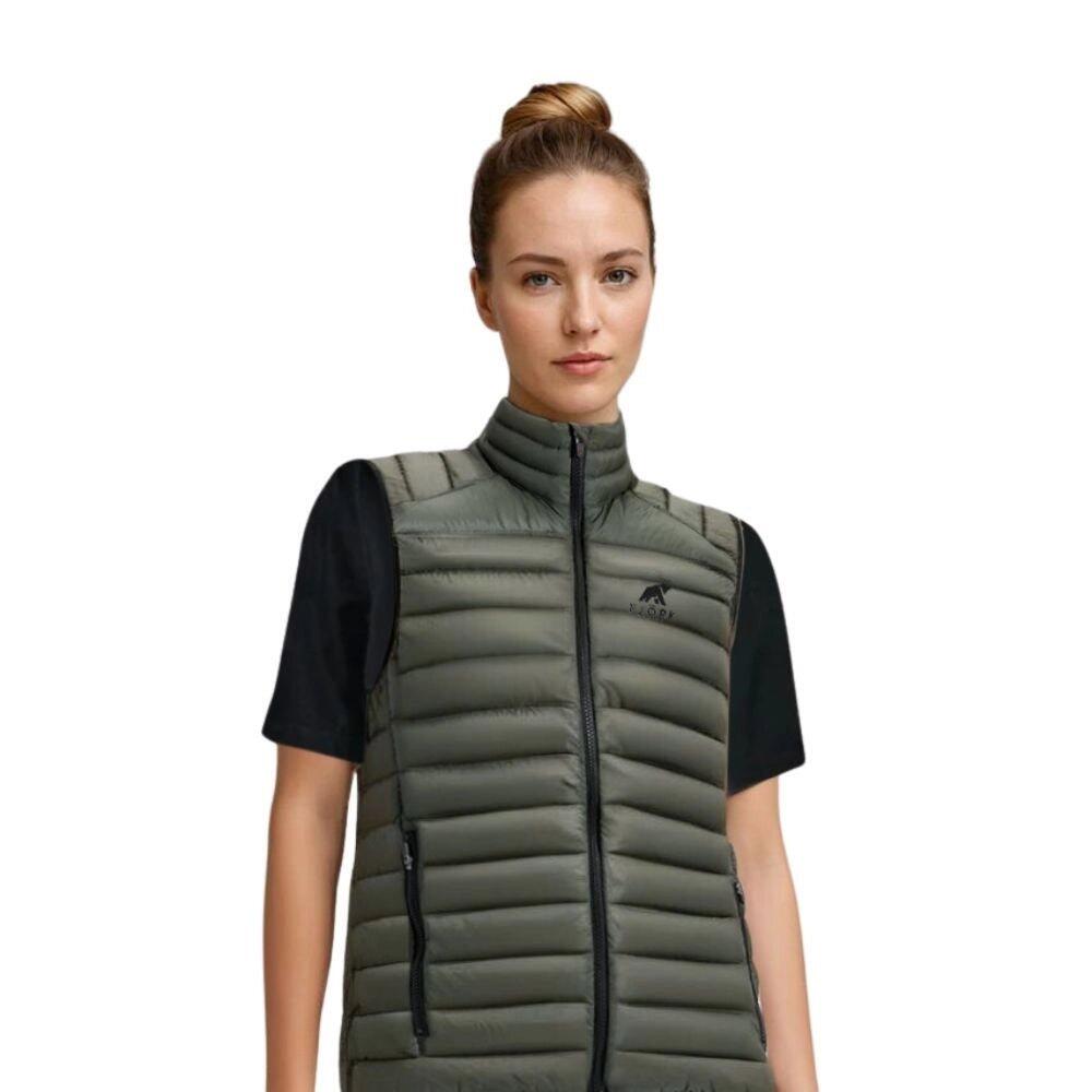 FJORK MERINO Merino Nordend Damen ärmellose Daunenjacke
