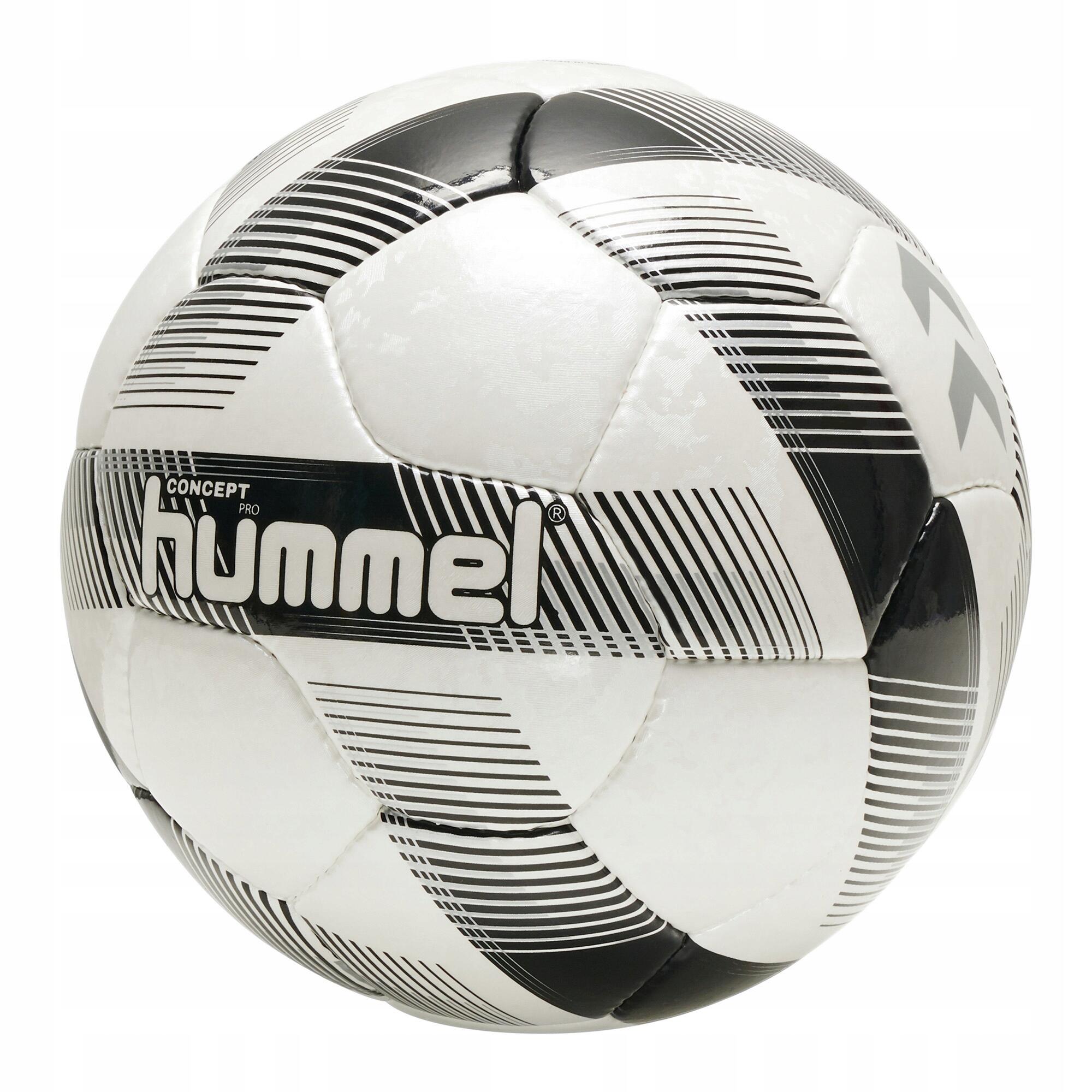 Piłka do piłki nożnej Hummel Energizer Light FB white/black/blue 2/3