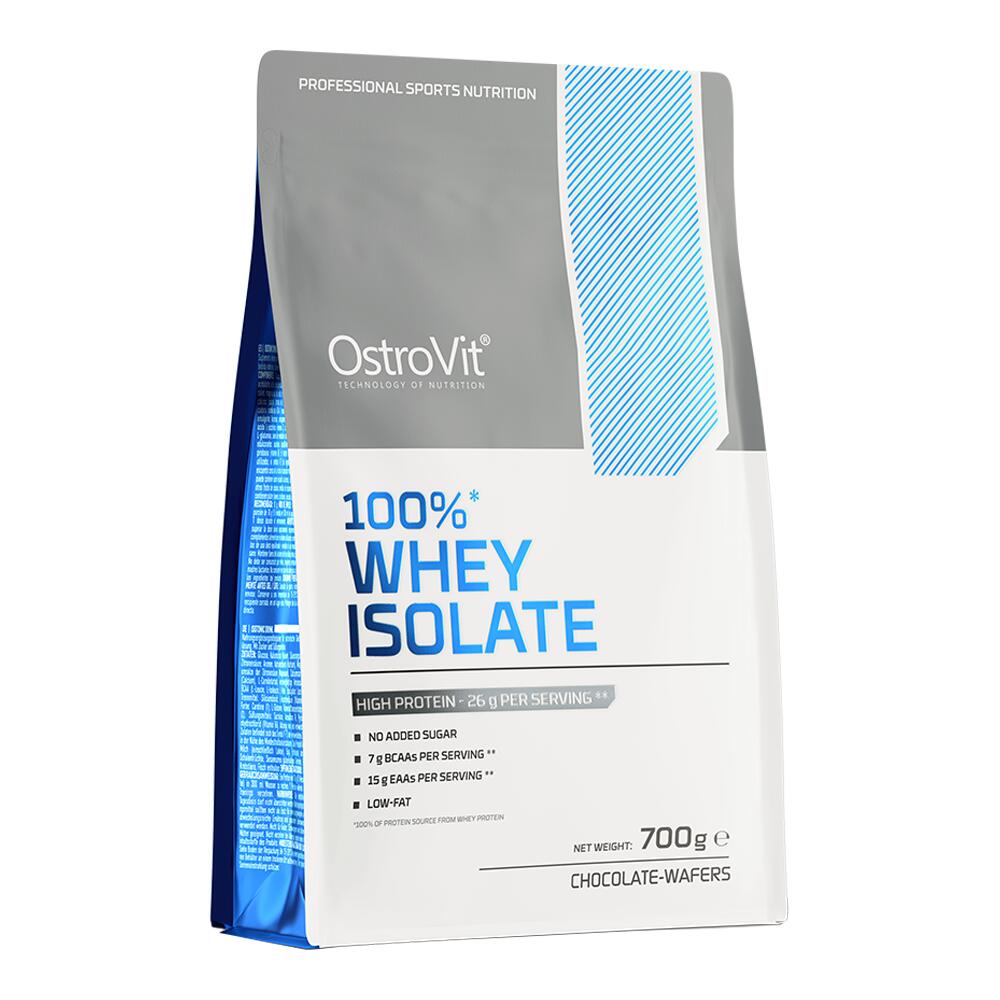 OstroVit 100% Whey Protein Isolate 700g chocolate wafers