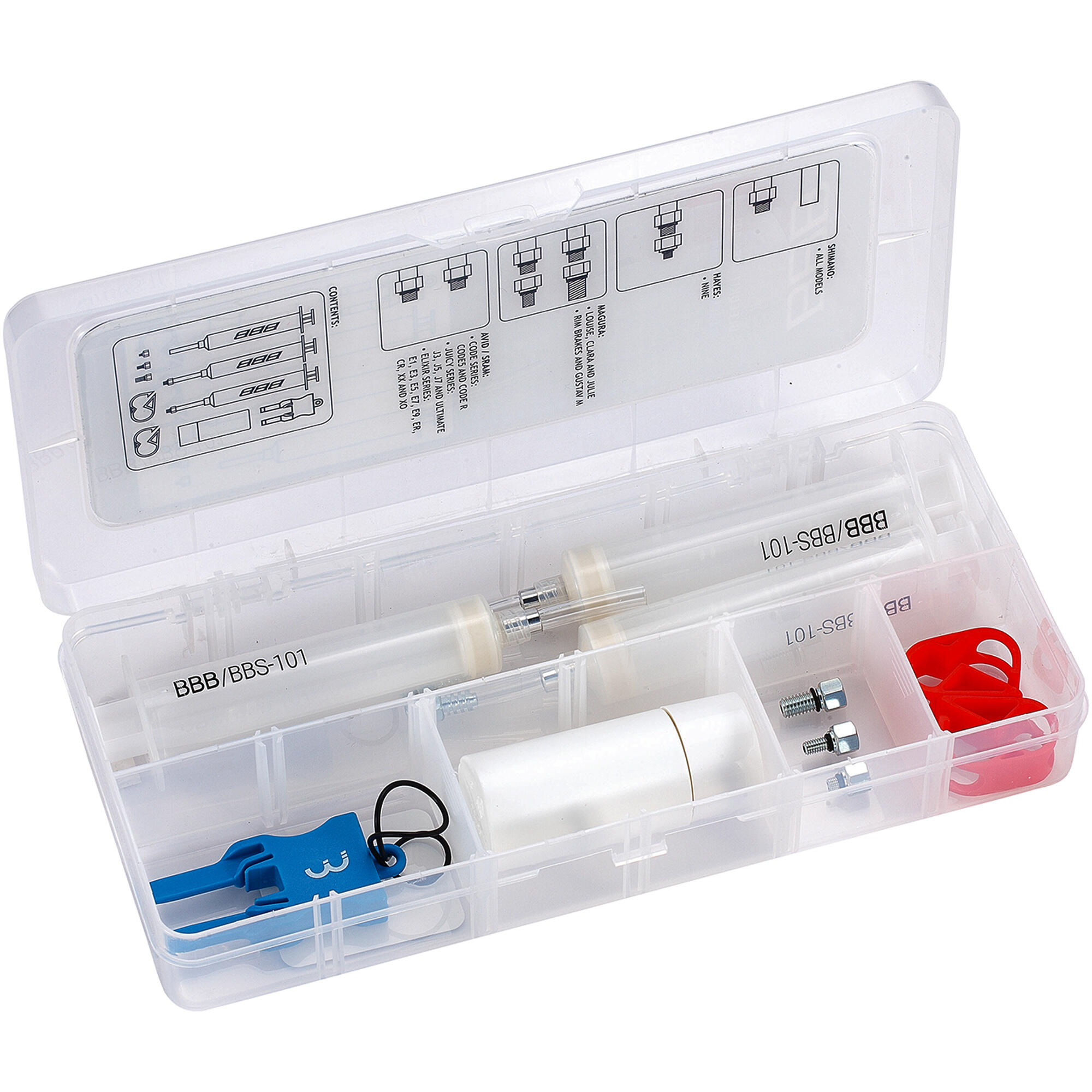 Kit de purge universel pour frein à disque BBB Cycling 5/6