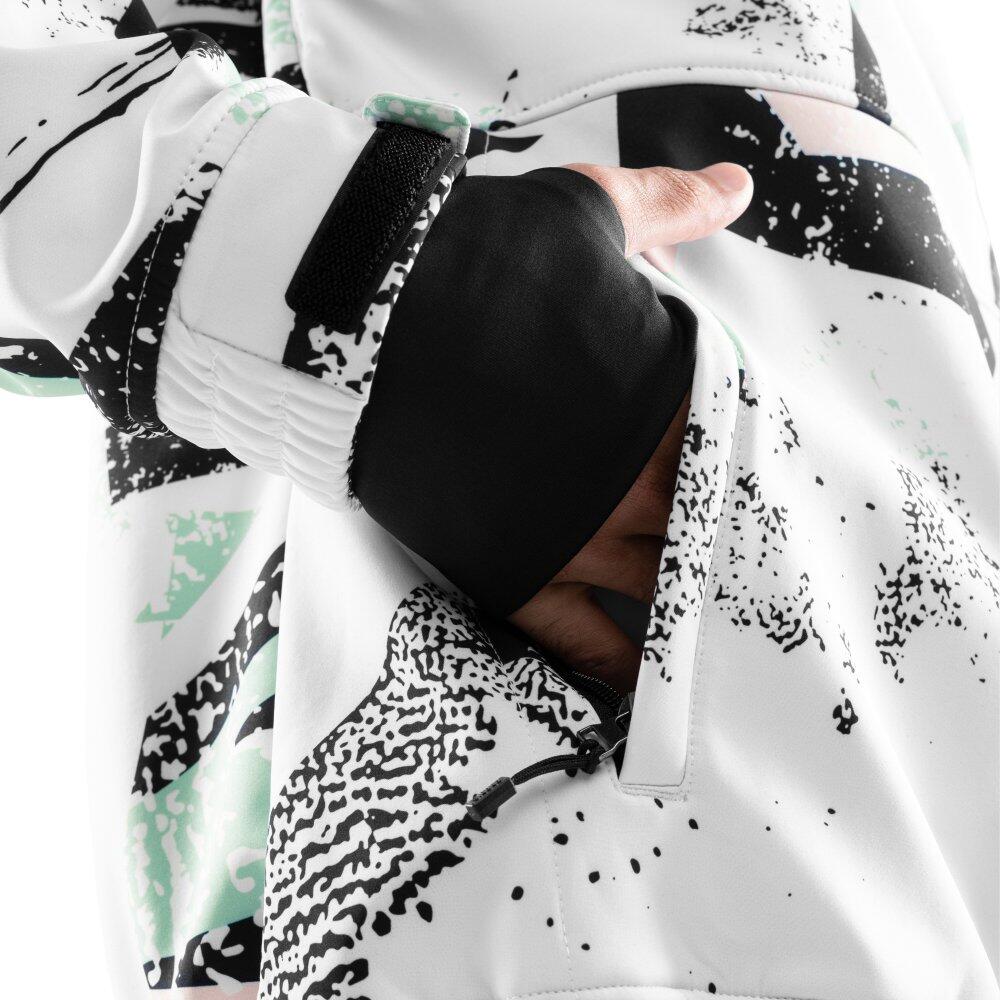 Giacca da snowboard da uomo Sport invernali W1 Delirium Multicolore 4/8