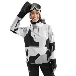 Veste snowboard femme Sports d'hiver W1-W Tibet Gris