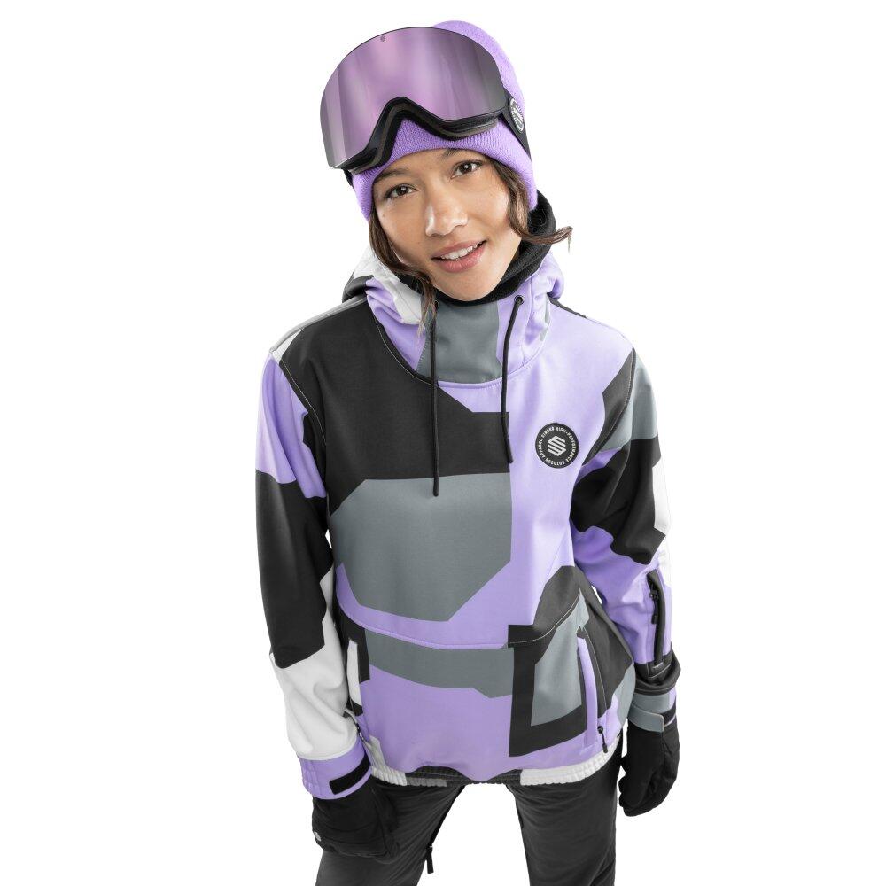 Women Winter sports 's snowboard jacket W1-W Tignes Lavender