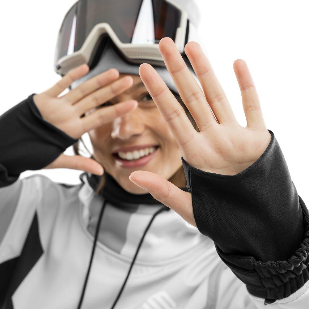 Giacca da snowboard da donna Sport invernali W1-W Tibet Grigio 4/7
