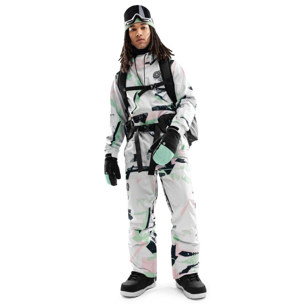 Giacca da snowboard da uomo Sport invernali W1 Delirium Multicolore 3/8