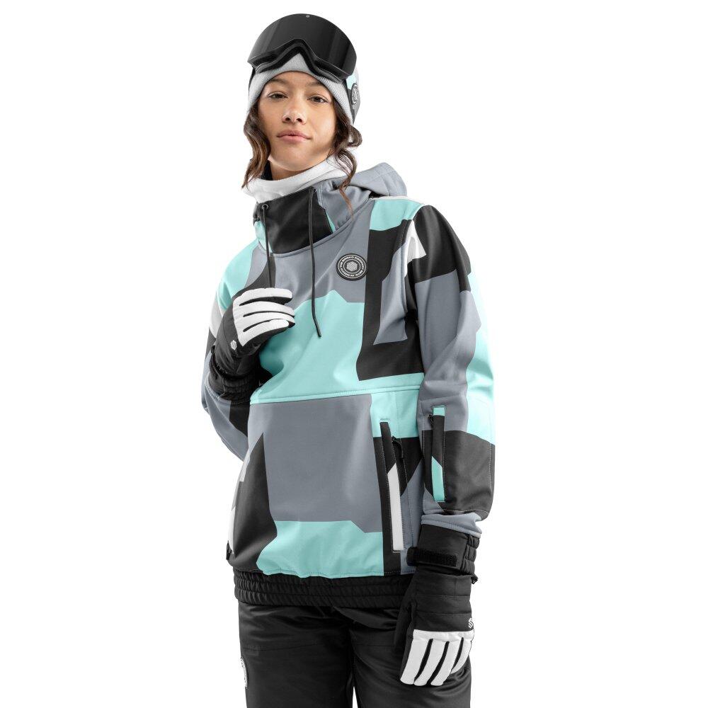 SIROKO Damen Wintersport snowboardjacke für W1-W Ushuaia Türkis