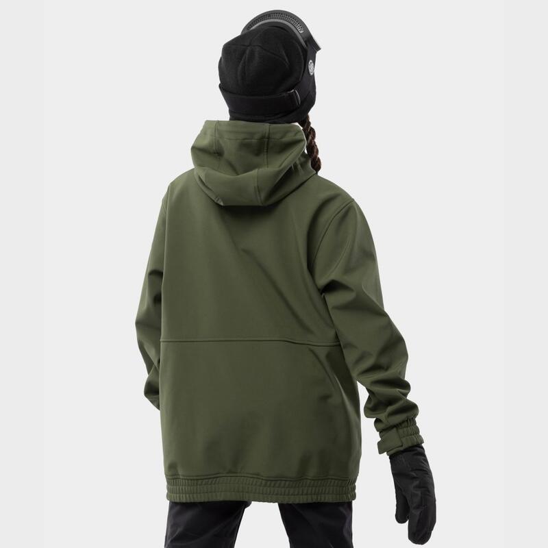 Casaco de snowboard para mulher Desportos de inverno W1-W Kilimanjaro Verde Trop