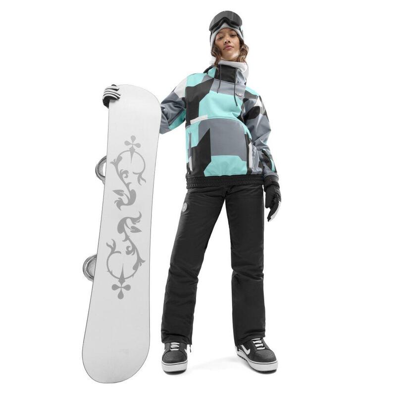 Dámská snowboardová bunda W1-W Ushuaia Tyrkysová
