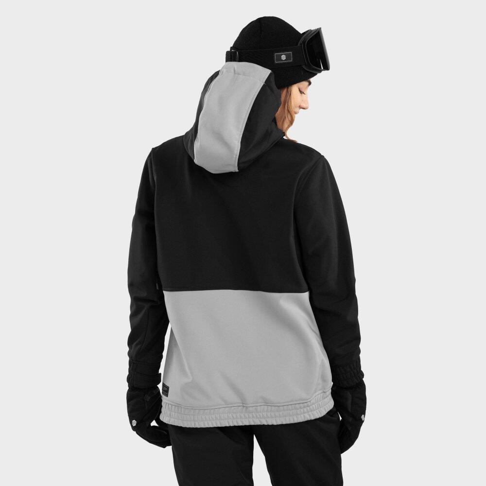 Casaco de snowboard para mulher Desportos de inverno W1-W Boardslide Preto 2/7