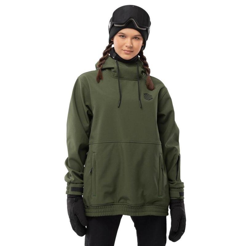 Dámská snowboardová bunda W1-W Kilimanjaro Vojenská Zelená