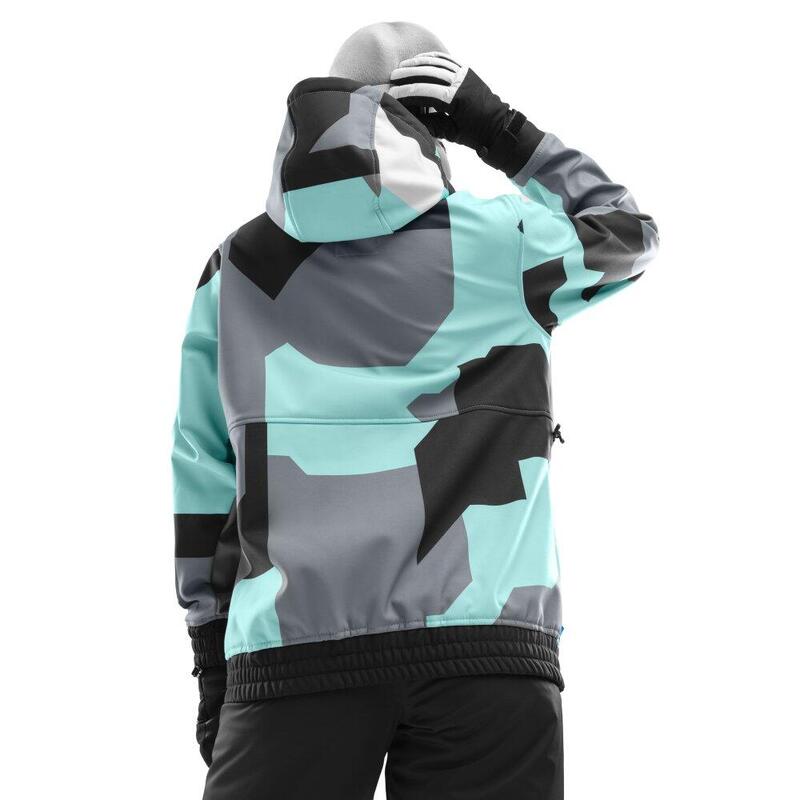 Dámská snowboardová bunda W1-W Ushuaia Tyrkysová